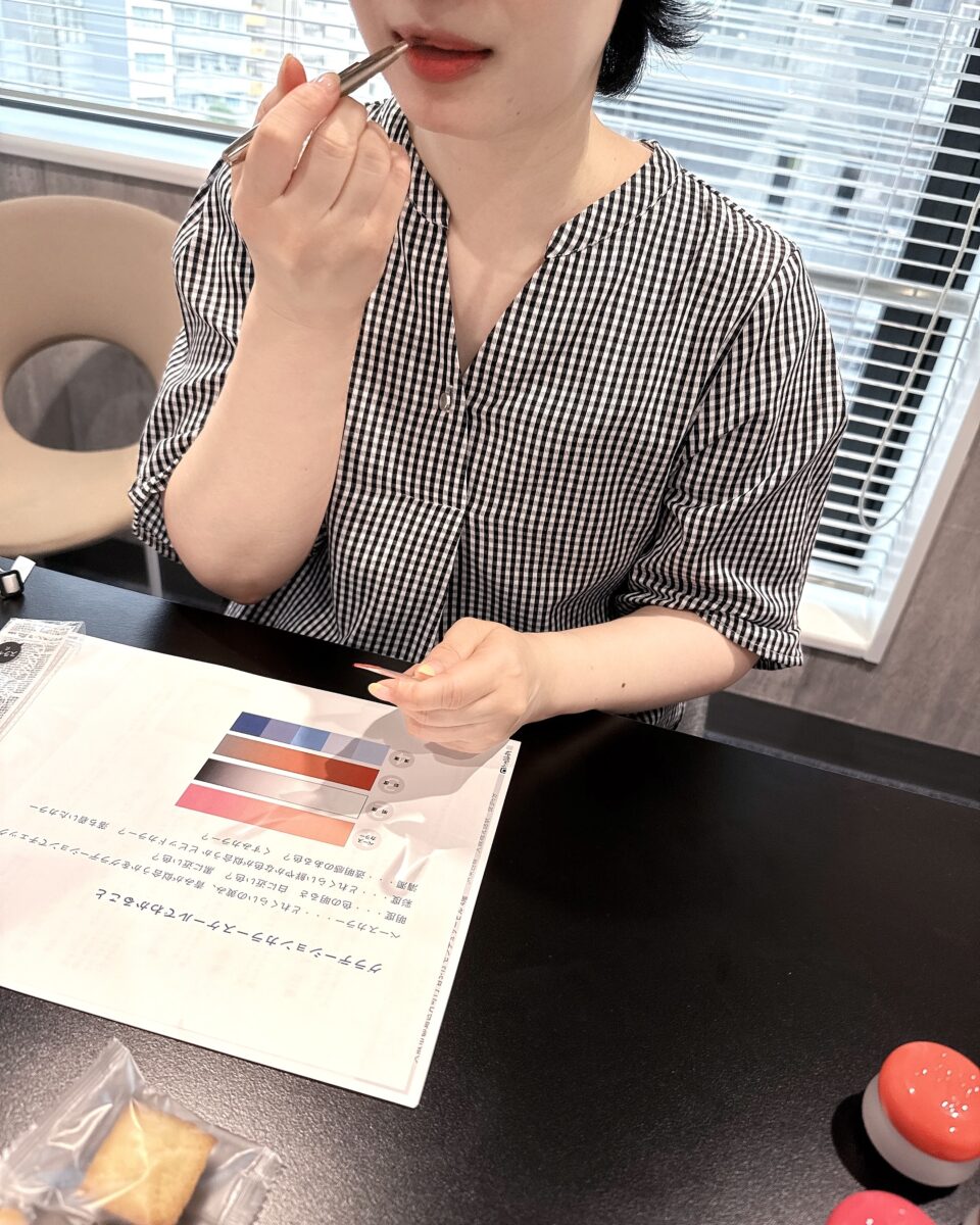 あなたの透明感を引き出す色選び講座