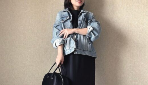 【ユニクロ】バズった小柄も美シルエットに着られるワンピース！脚長に見える秘密は？