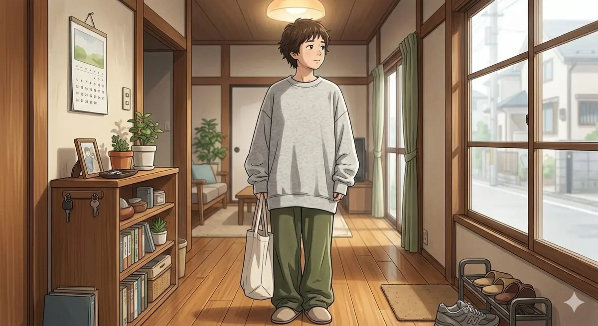 アラフィフ　小柄　オーバーサイズ