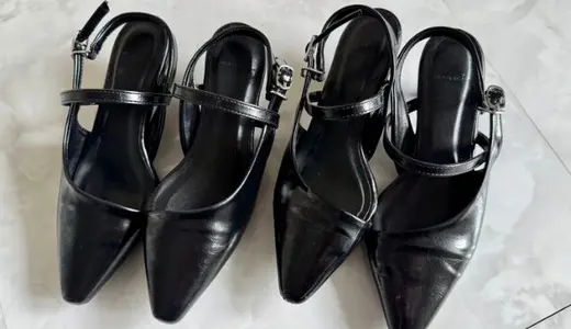 【21.5cm〜】ヒールなのに歩ける！2足目を買ってしまった2,299円パンプス