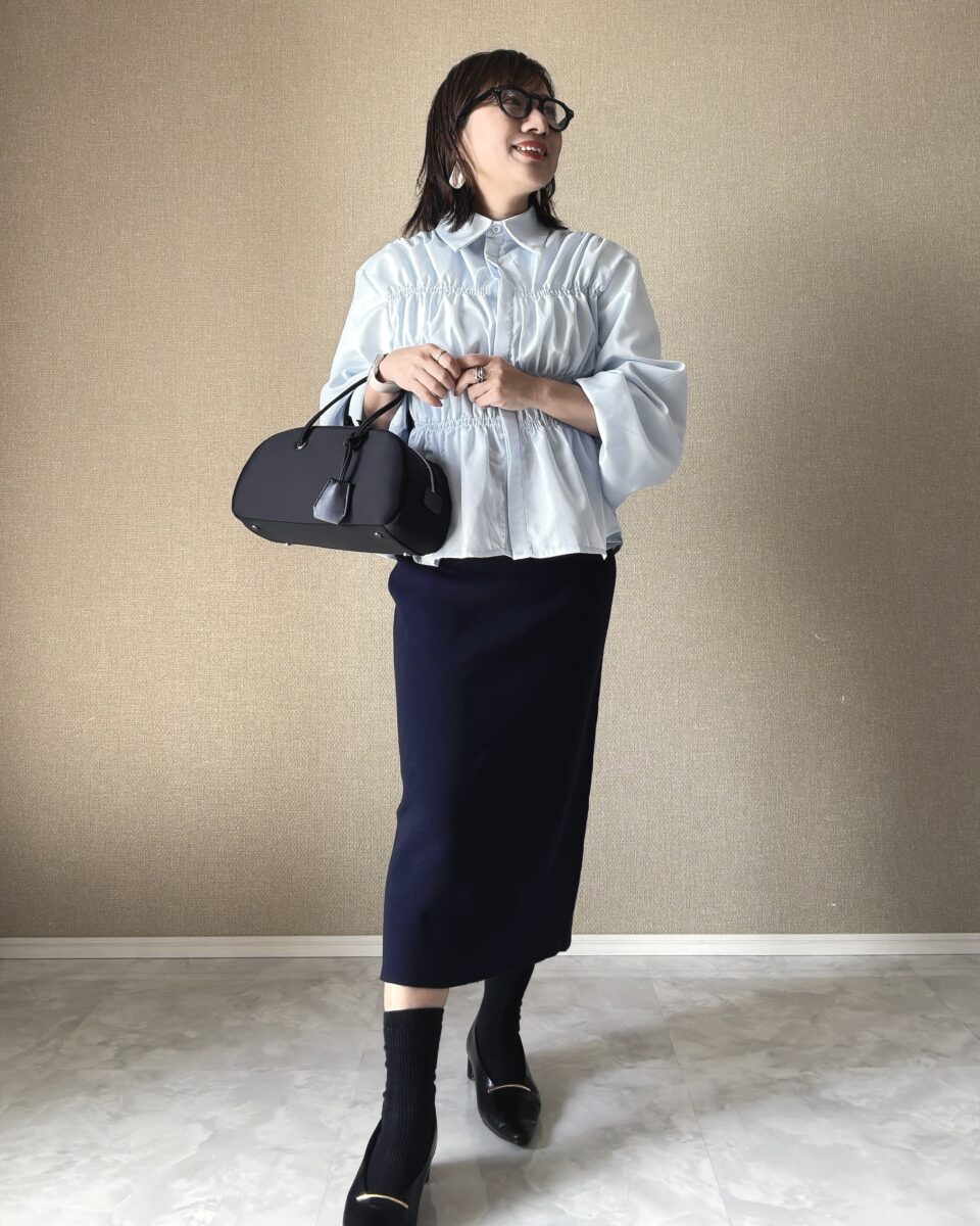 アラフィフ　低身長着こなし解説