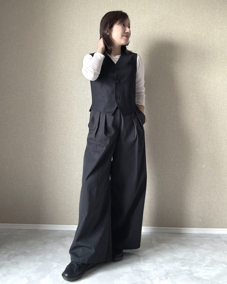 ユニクロ プレミアムリネンベスト