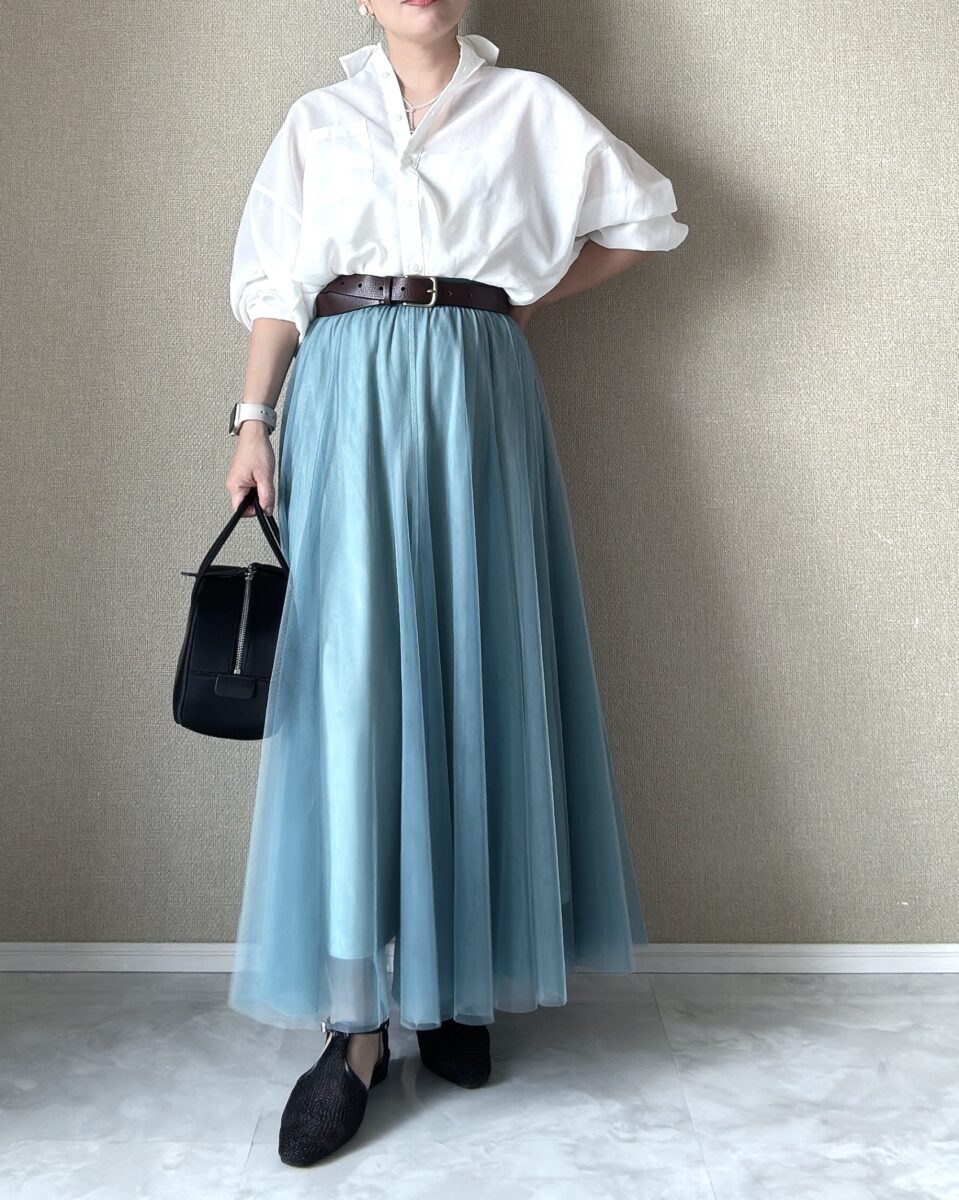 アラフィフ　低身長着こなし解説