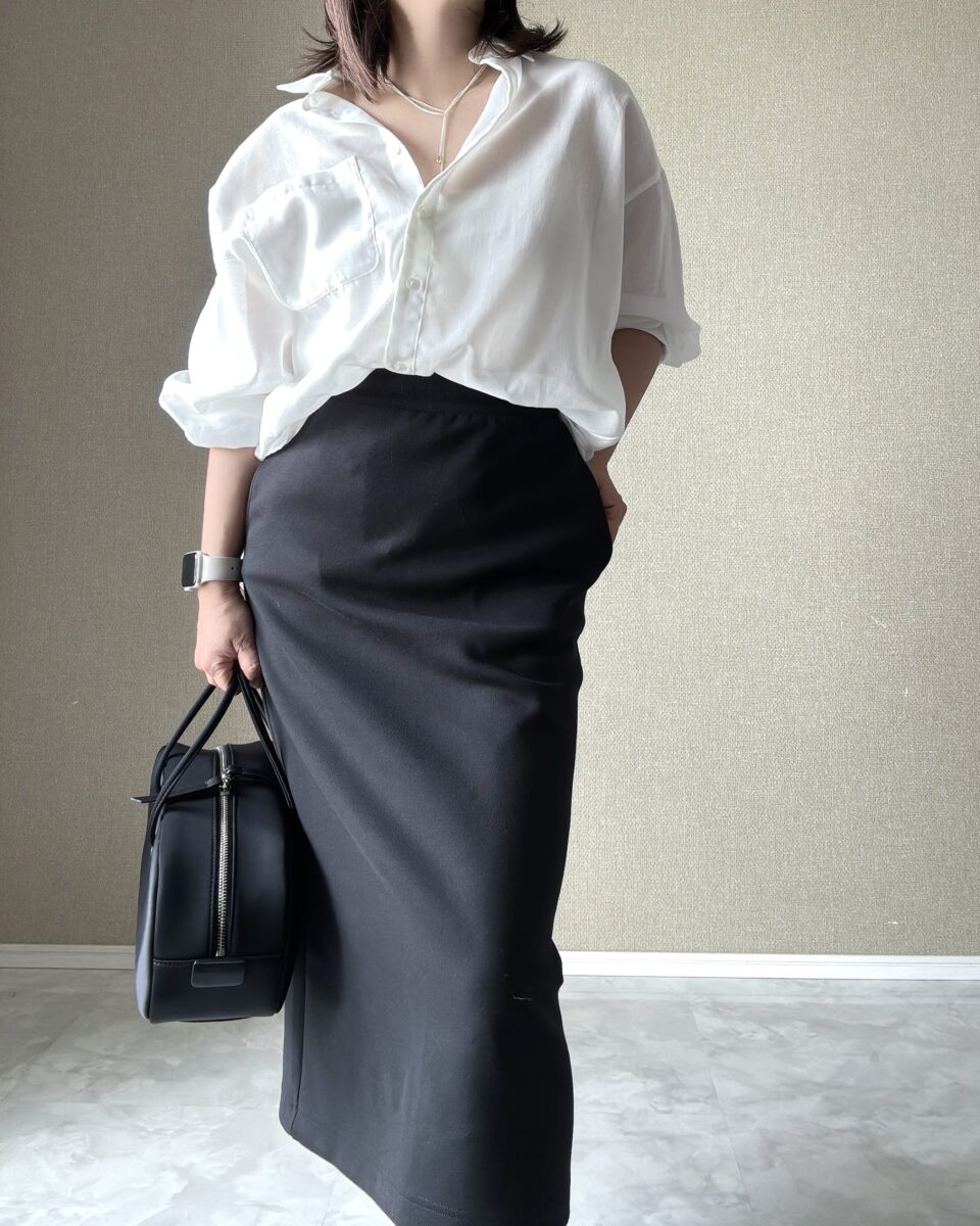 GU シアードルマンスリーブシャツ