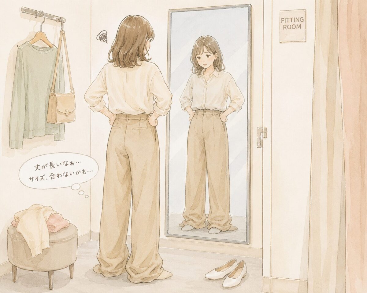 小柄女性 イラスト